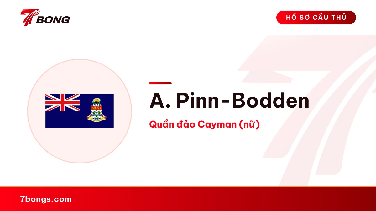 A. Pinn-Bodden — Quần đảo Cayman (nữ)