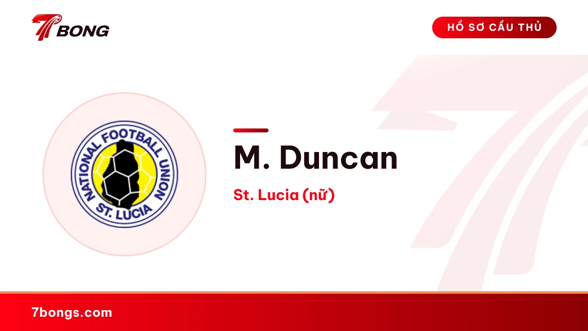 M. Duncan — St. Lucia (nữ)