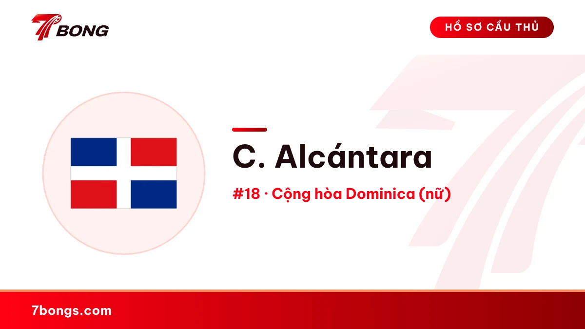 C. Alcántara — Cộng hòa Dominica (nữ)