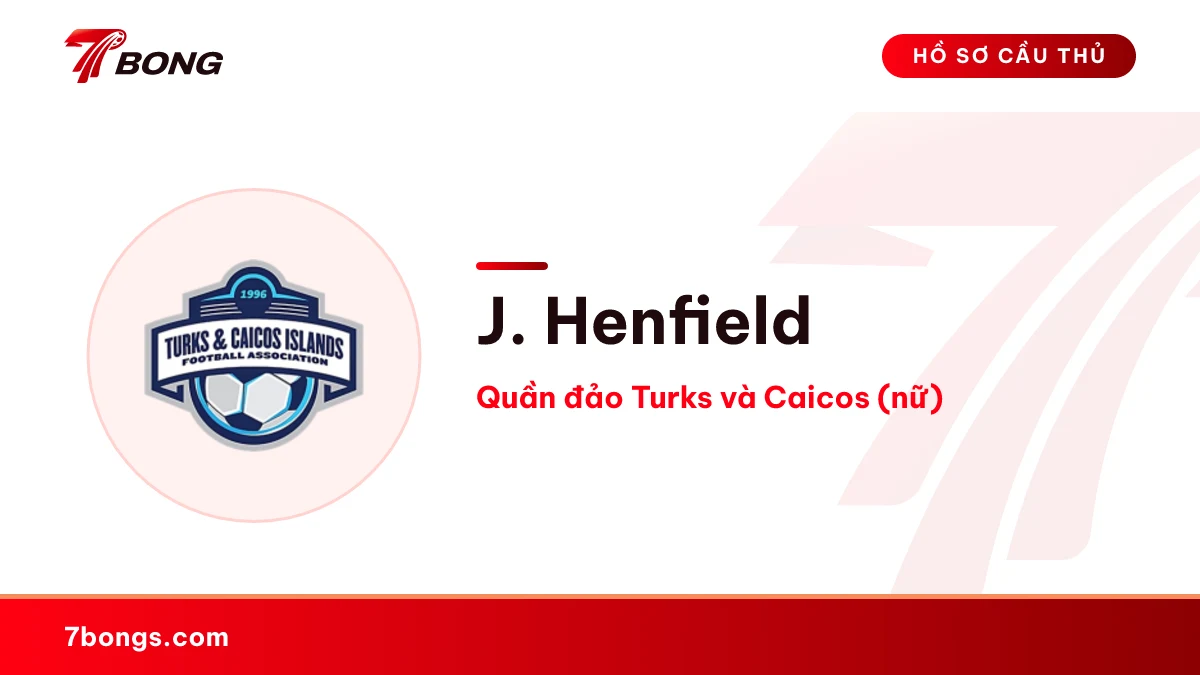 J. Henfield — Quần đảo Turks và Caicos (nữ)