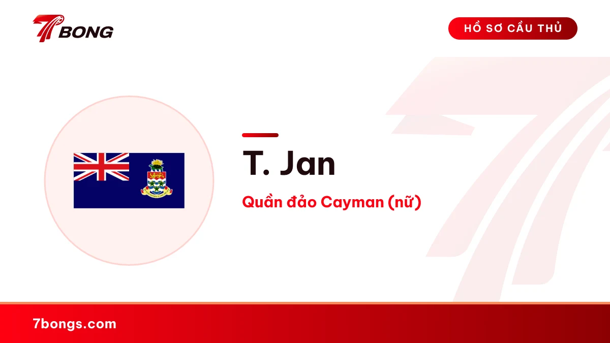 T. Jan — Quần đảo Cayman (nữ)