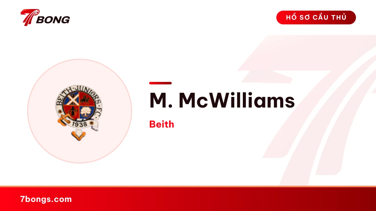 M. McWilliams — Beith