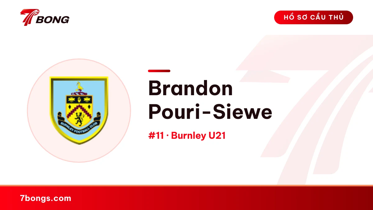 Brandon Pouri-Siewe — Burnley U21