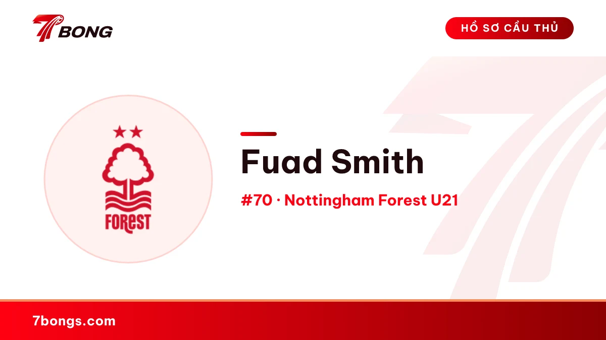 Fuad Smith — Nottingham Forest U21