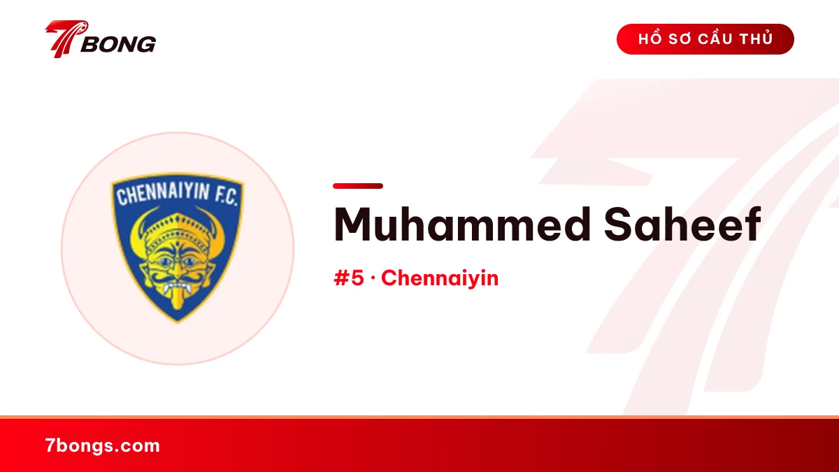 Muhammed Saheef — Chennaiyin