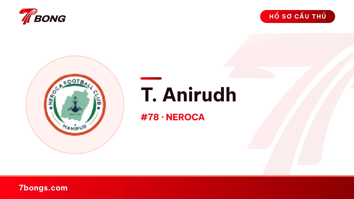 T. Anirudh — NEROCA