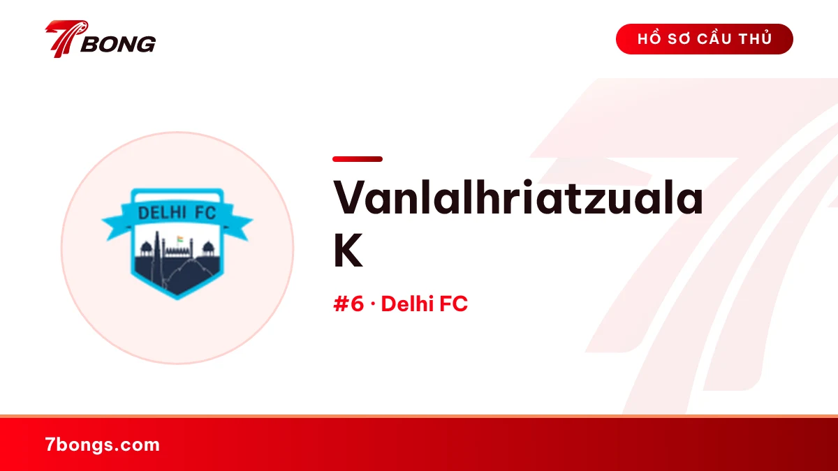 Vanlalhriatzuala K — Delhi FC