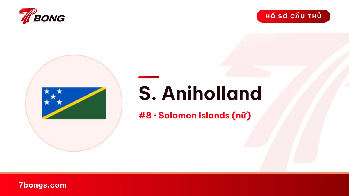 S. Aniholland — Solomon Islands (nữ)