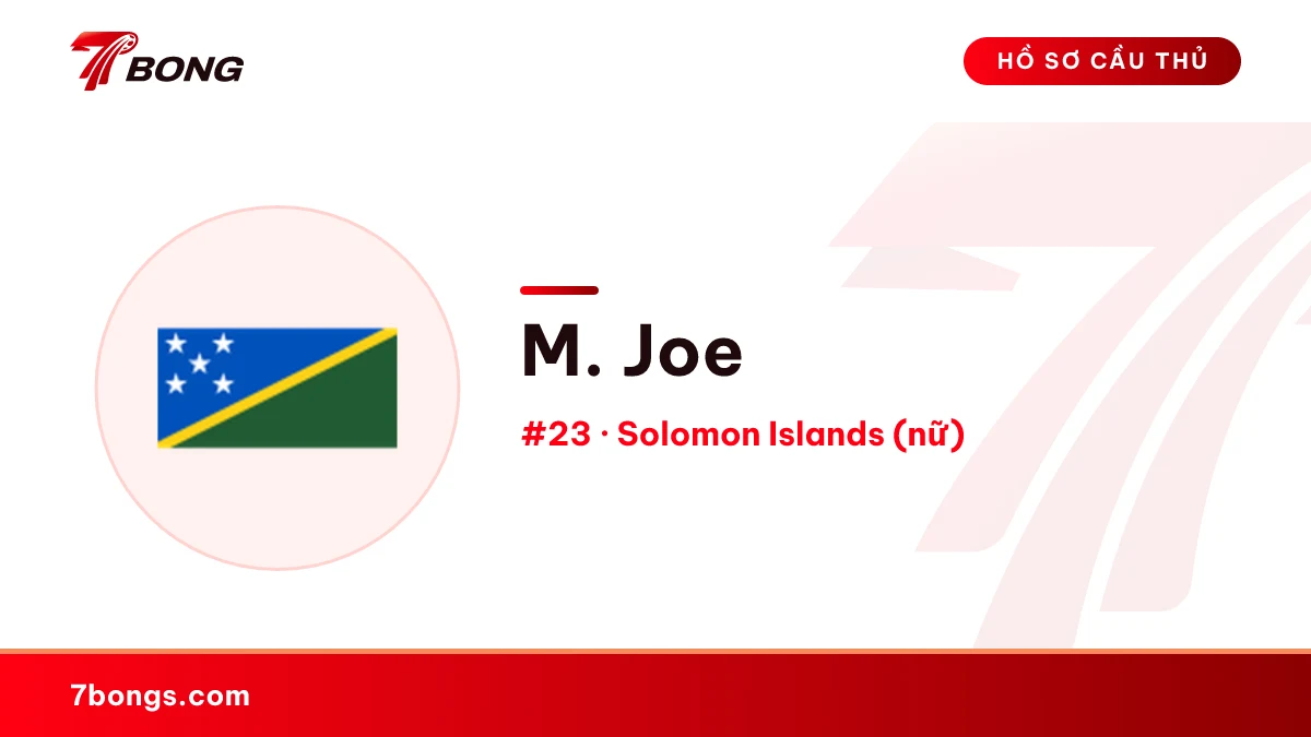 M. Joe — Solomon Islands (nữ)