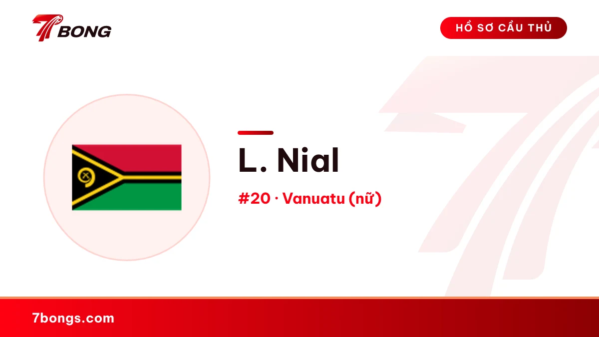 L. Nial — Vanuatu (nữ)