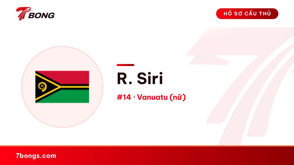 R. Siri — Vanuatu (nữ)