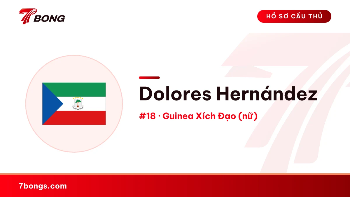Dolores Hernández — Guinea Xích Đạo (nữ)