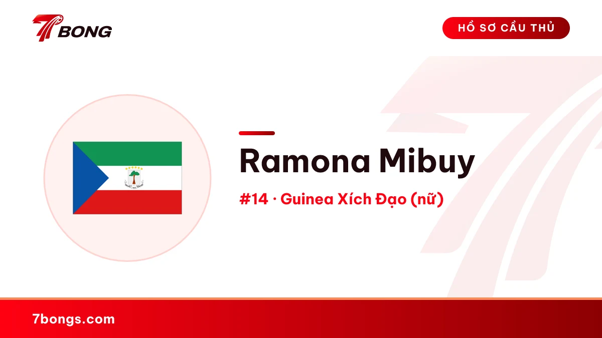 Ramona Mibuy — Guinea Xích Đạo (nữ)