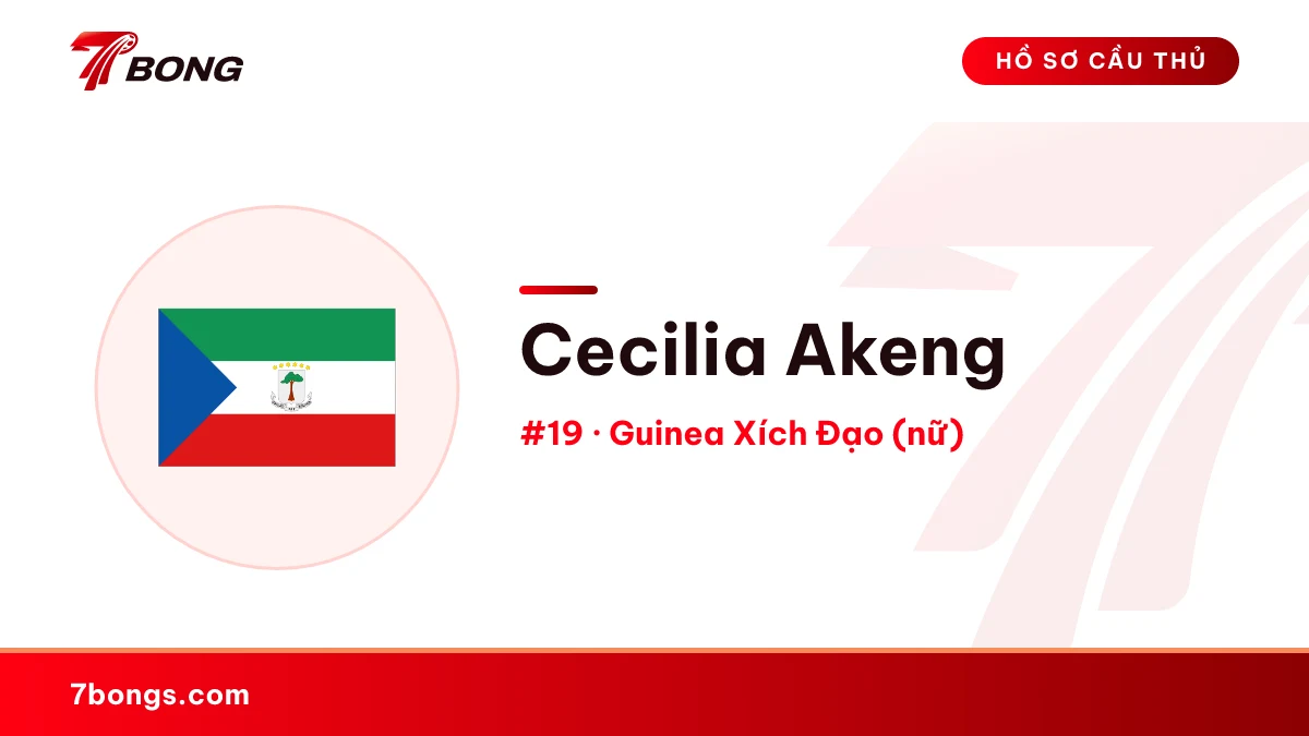 Cecilia Akeng — Guinea Xích Đạo (nữ)