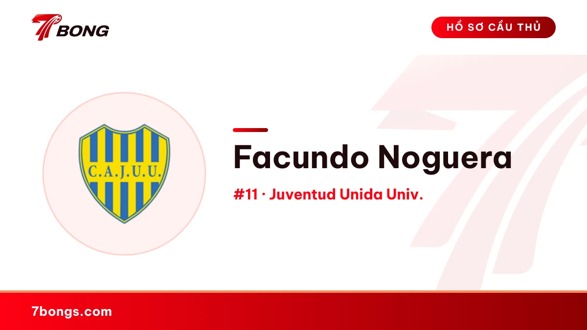 Facundo Noguera — Juventud Unida Univ.