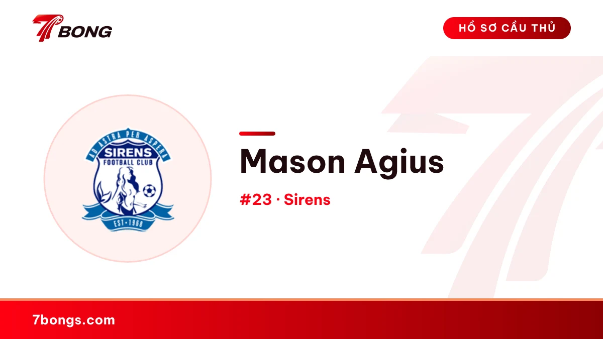 Mason Agius — Sirens
