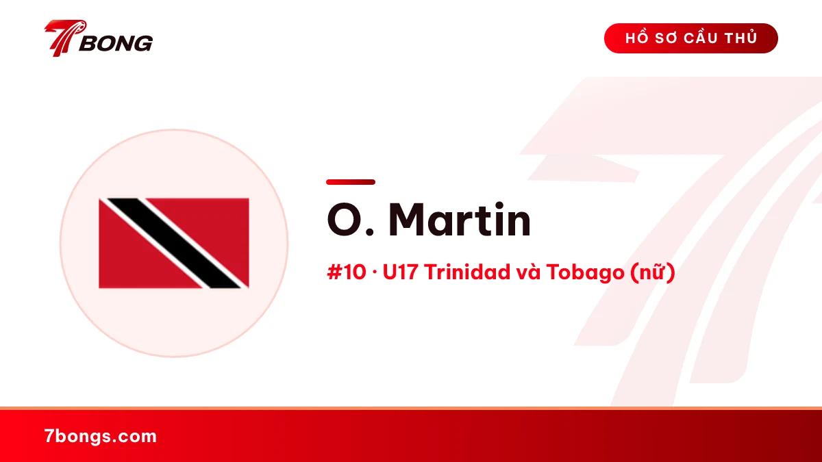 O. Martin — U17 Trinidad và Tobago (nữ)