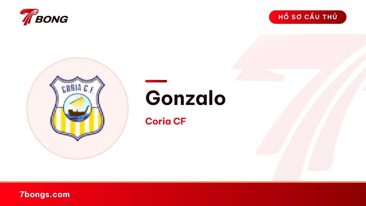 Gonzalo — Coria CF