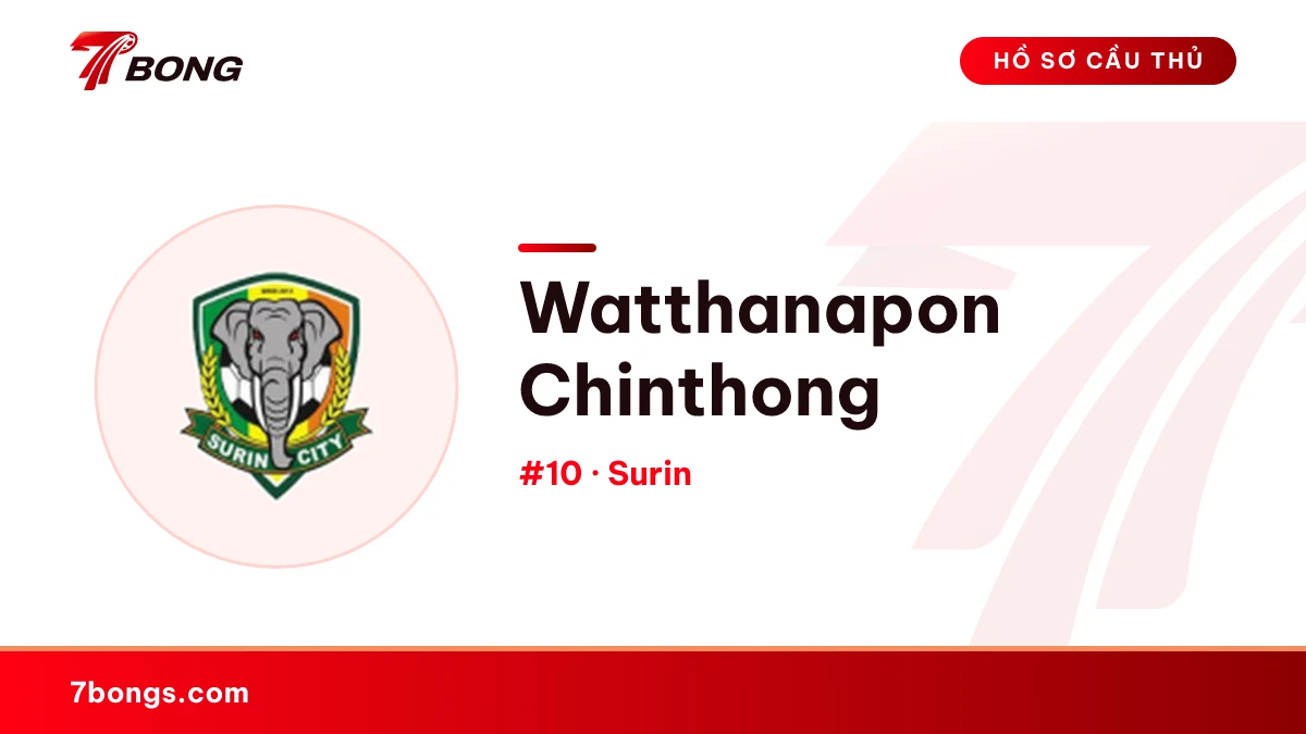 Watthanapon Chinthong — Surin