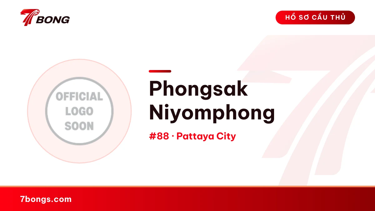 Phongsak Niyomphong — Pattaya City