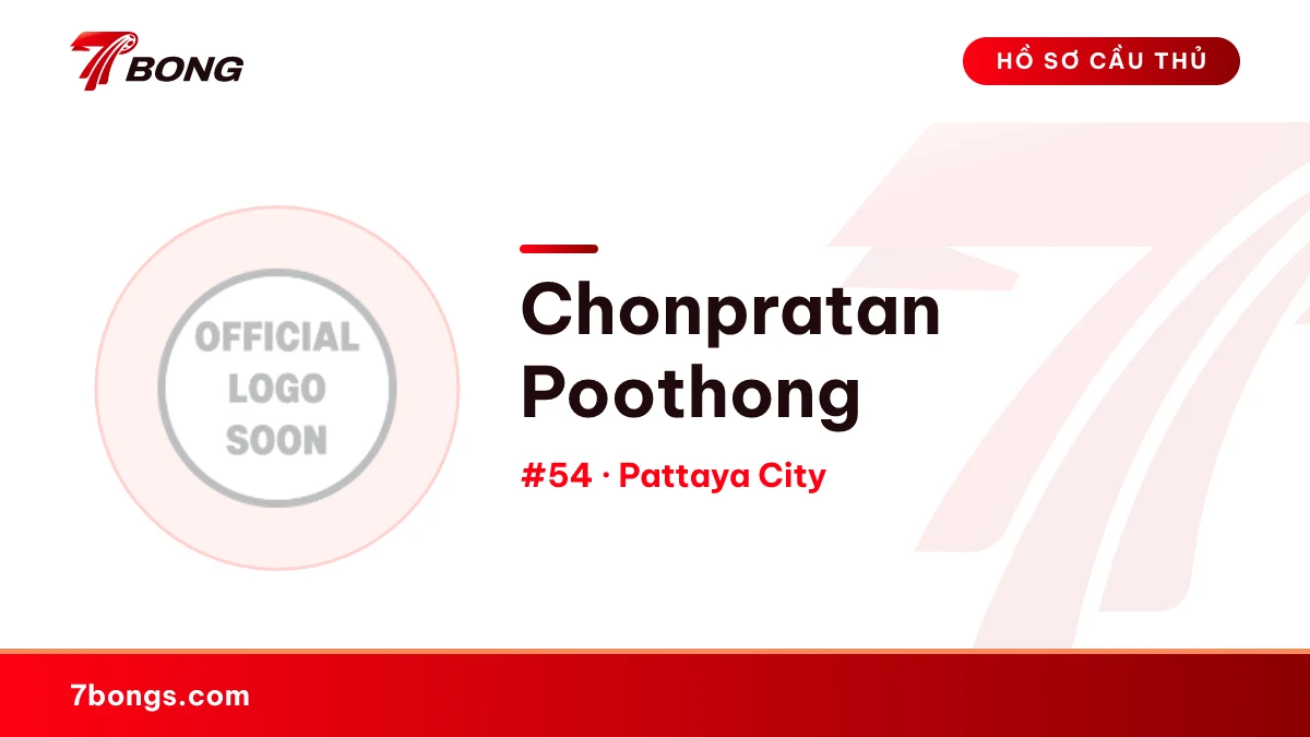 Chonpratan Poothong — Pattaya City
