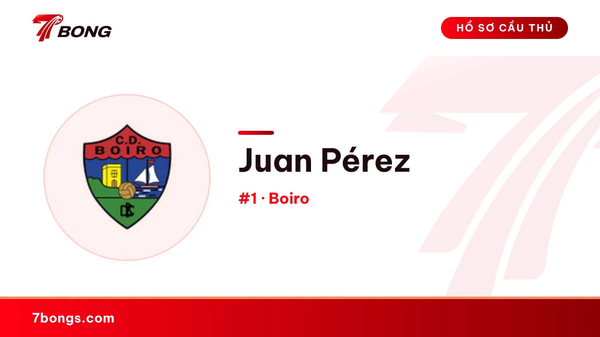 Juan Pérez — Boiro