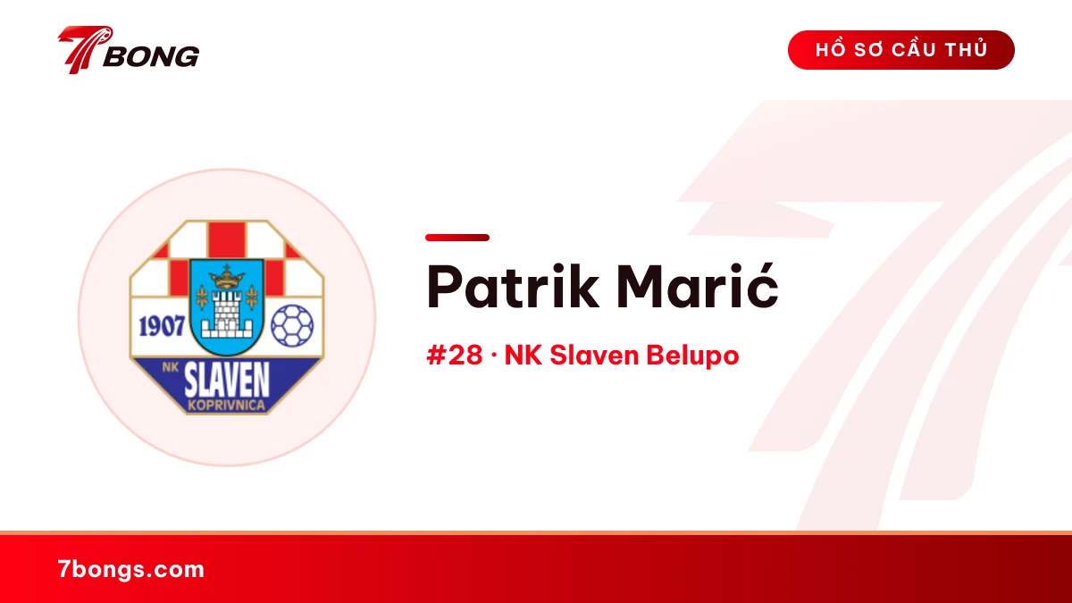 Patrik Marić — NK Slaven Belupo