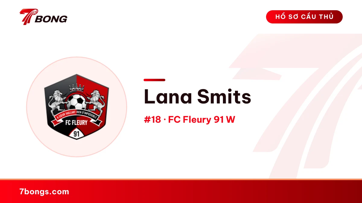 Lana Smits — FC Fleury 91 W