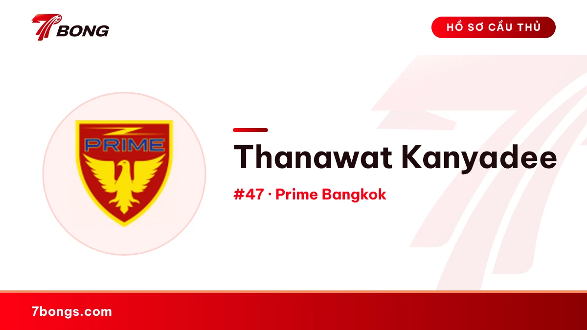 Thanawat Kanyadee — Prime Bangkok