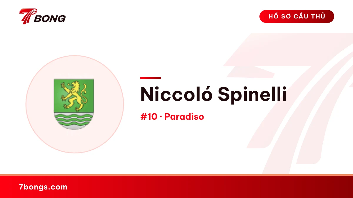 Niccoló Spinelli — Paradiso