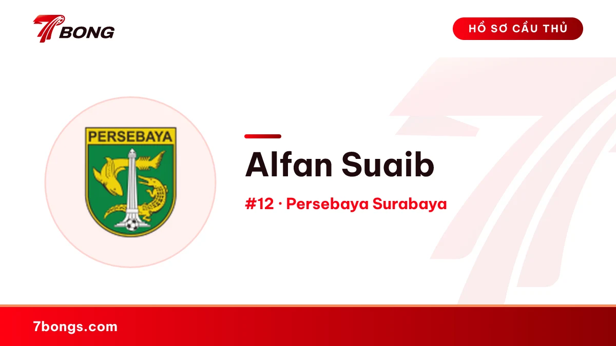Alfan Suaib — Persebaya Surabaya