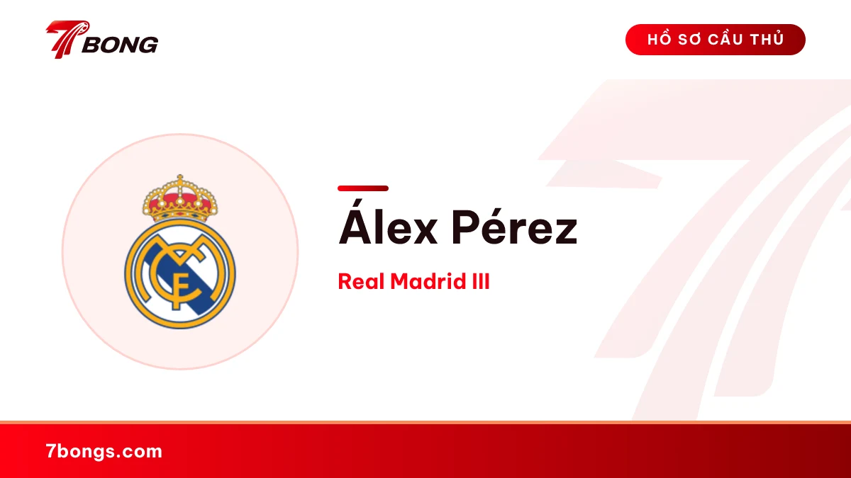 Álex Pérez — Real Madrid III
