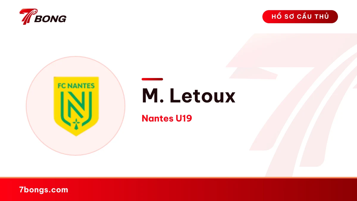 M. Letoux — Nantes U19