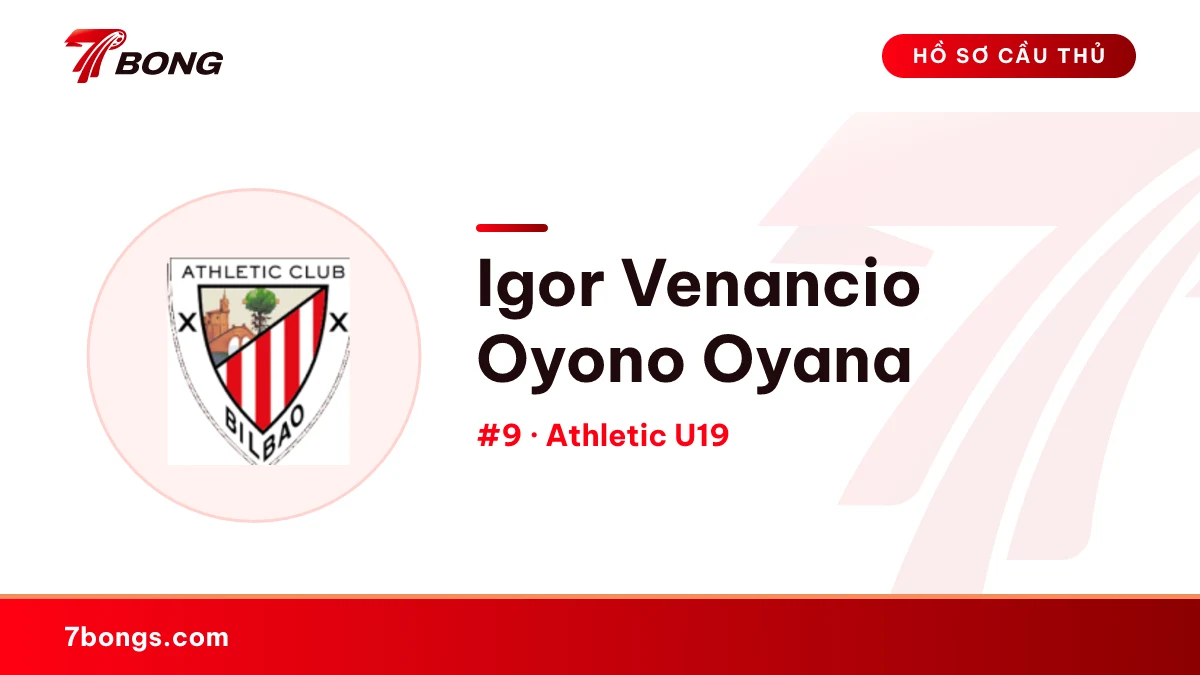 Igor Venancio Oyono Oyana — Athletic U19