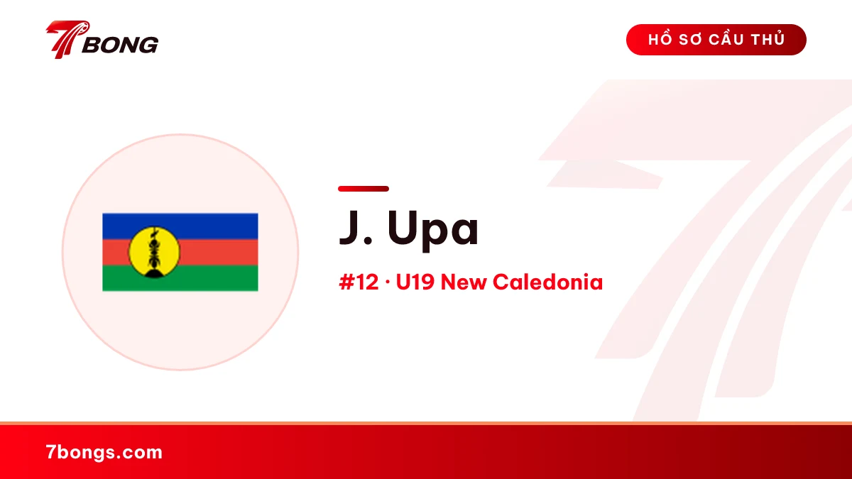J. Upa — U19 New Caledonia
