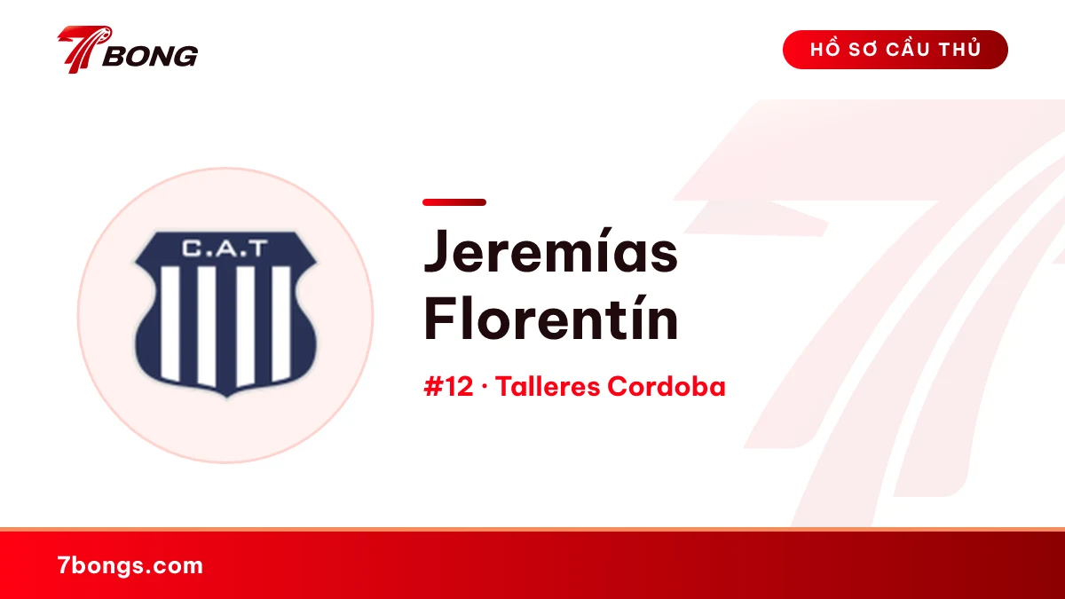 Jeremías Florentín — Talleres Cordoba