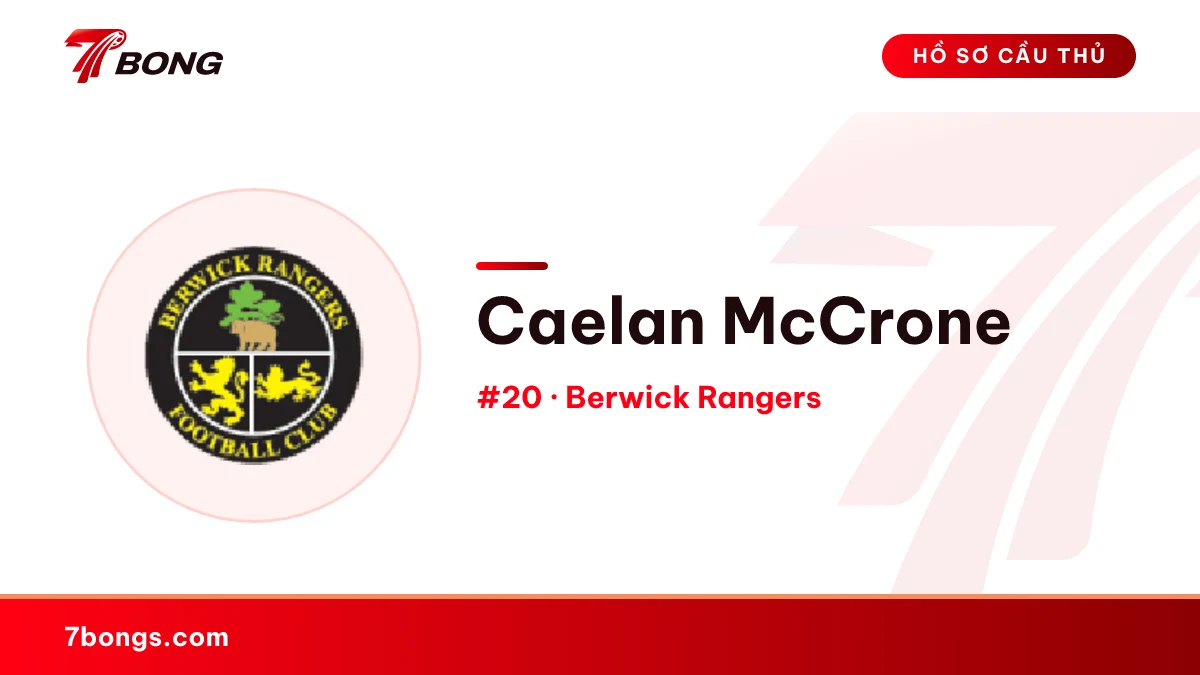 Caelan McCrone — Berwick Rangers