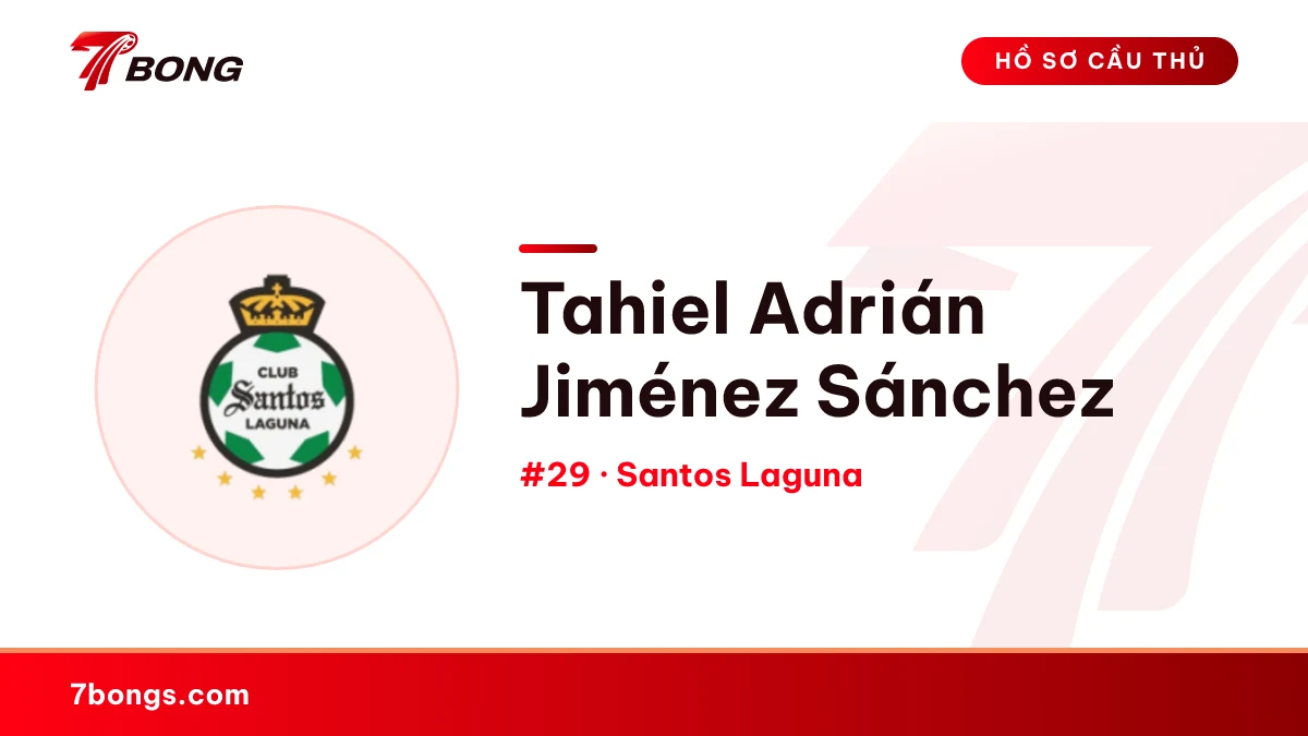 Tahiel Adrián Jiménez Sánchez — Santos Laguna