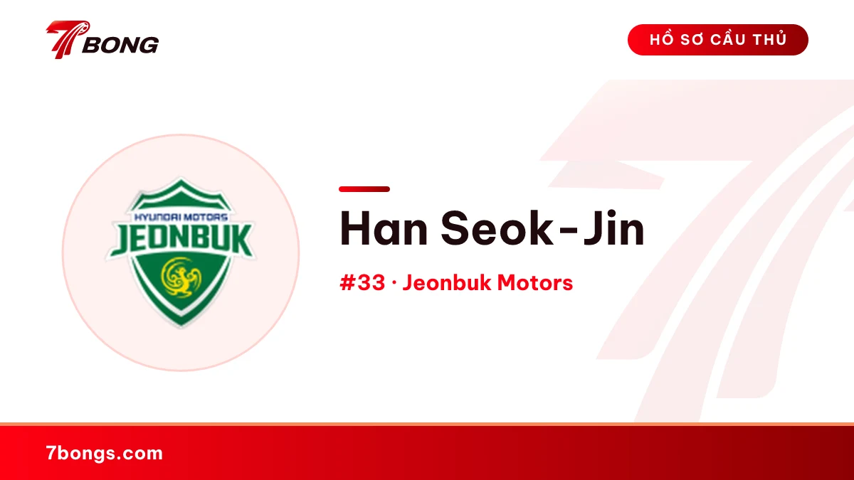 Han Seok-Jin — Jeonbuk Motors