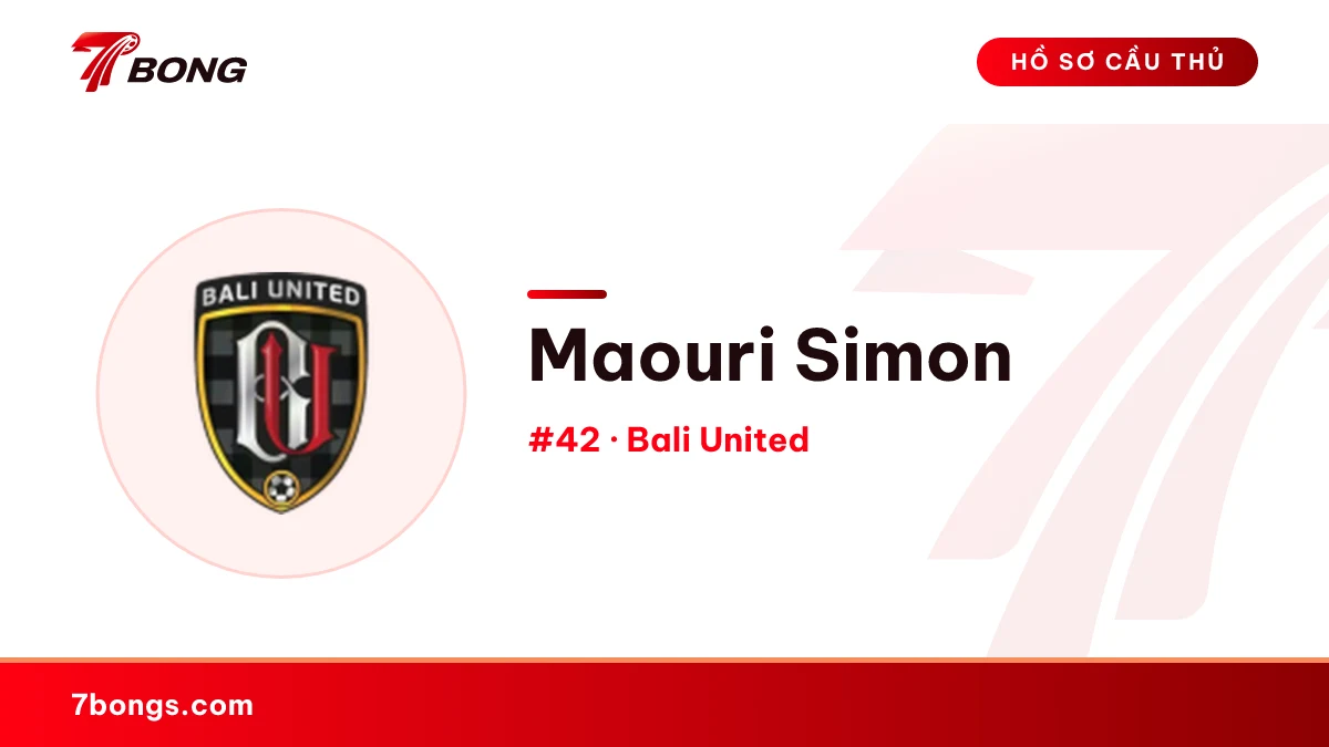Maouri Simon — Bali United