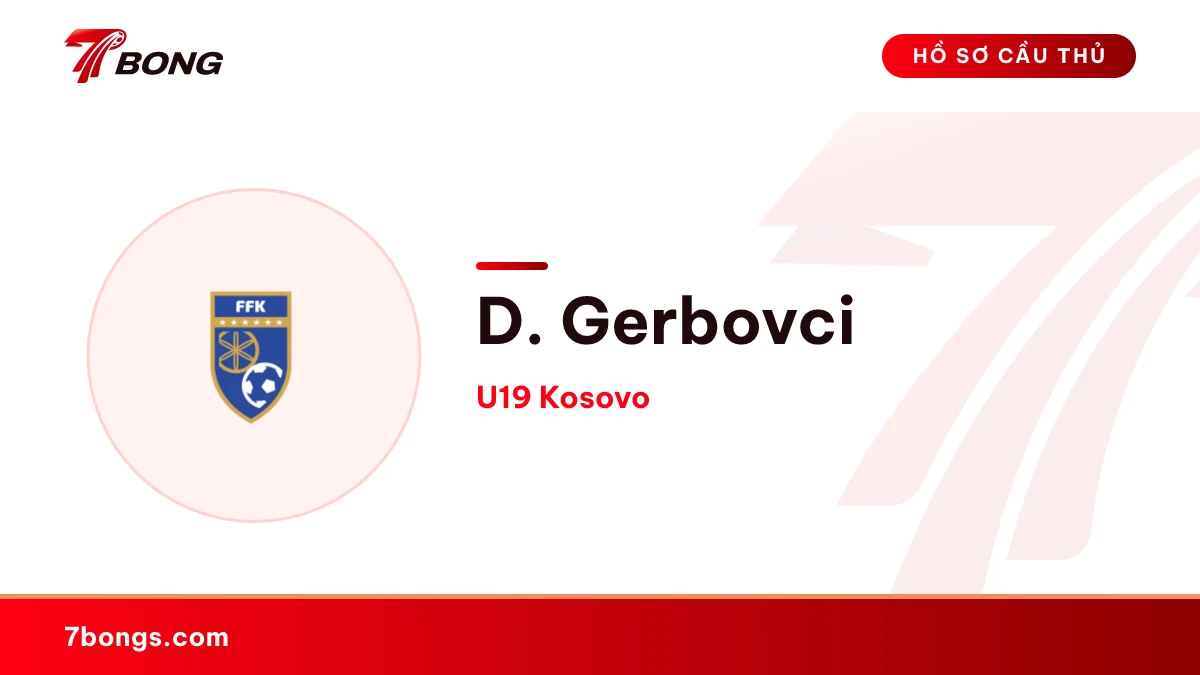 D. Gerbovci — U19 Kosovo