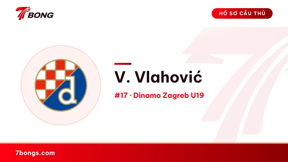 V. Vlahović — Dinamo Zagreb U19