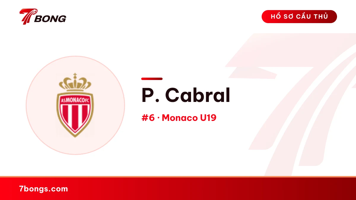 P. Cabral — Monaco  U19