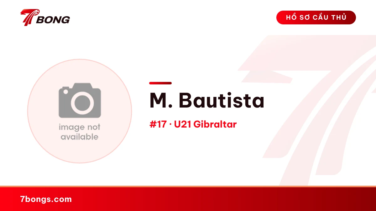 M. Bautista — U21 Gibraltar