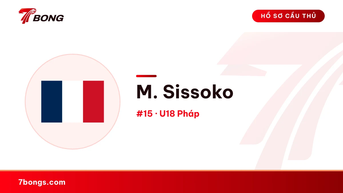 M. Sissoko — U18 Pháp