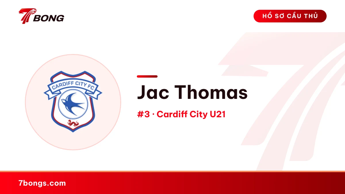 Jac Thomas — Cardiff City U21