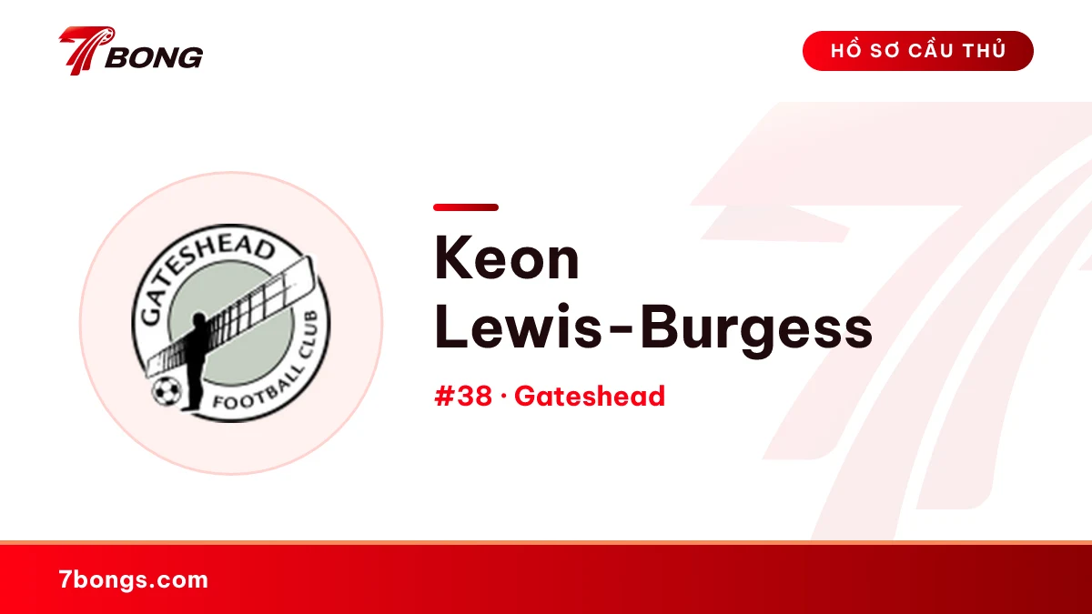Keon Lewis-Burgess — Gateshead