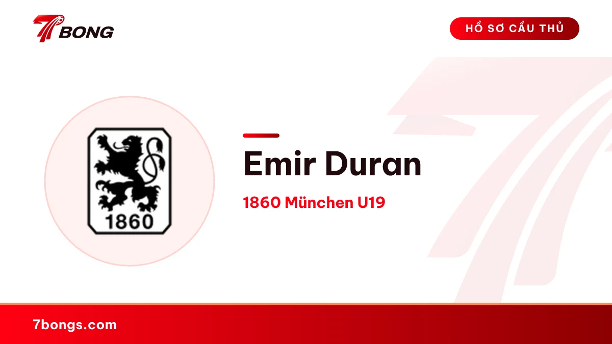 Emir Duran — 1860 München U19