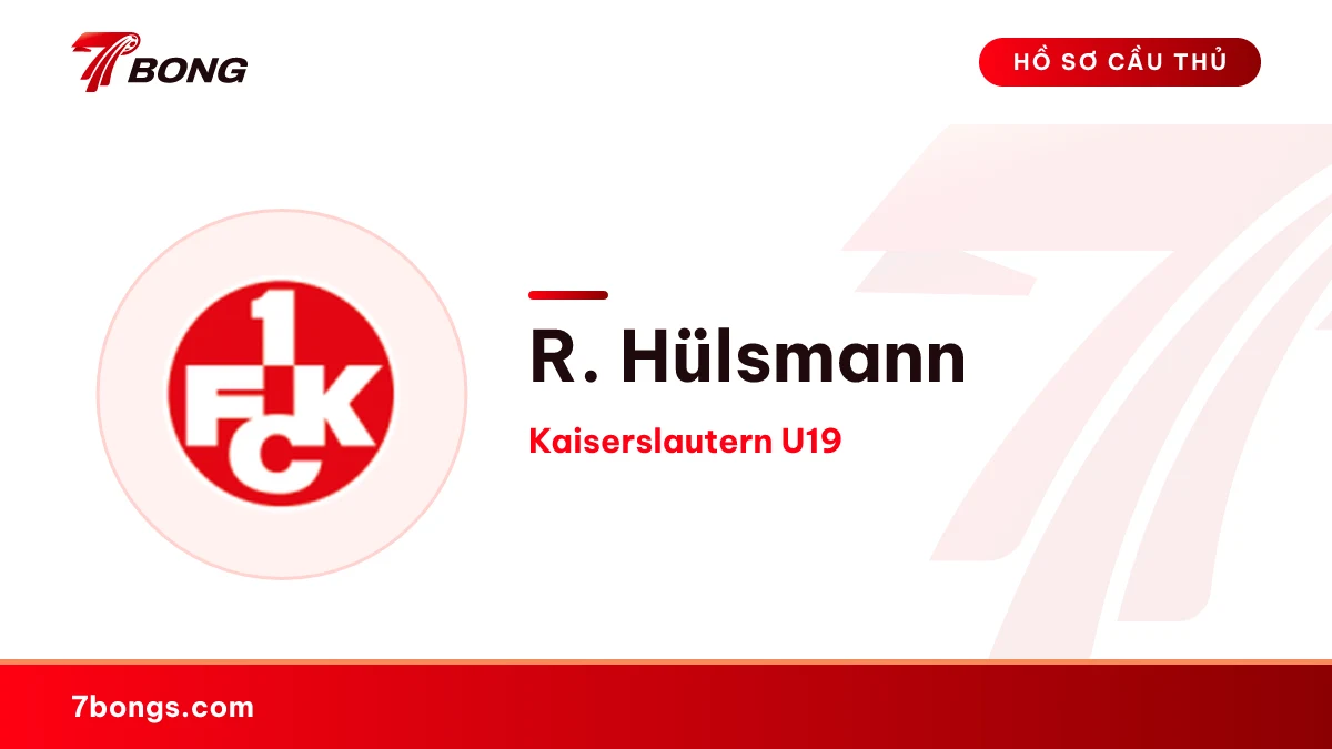 R. Hülsmann — Kaiserslautern U19