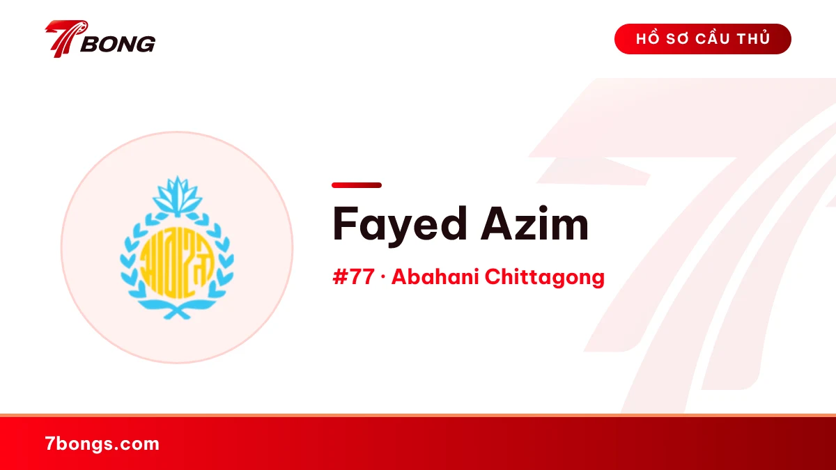 Fayed Azim — Abahani Chittagong